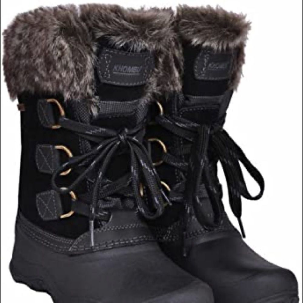 Khombu the Slope faux fur lined winter boots